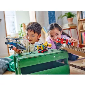   LEGO City Great Vehicles 60462 Helikopter, tűzoltóautó és tengeralattjáró egy csomagban