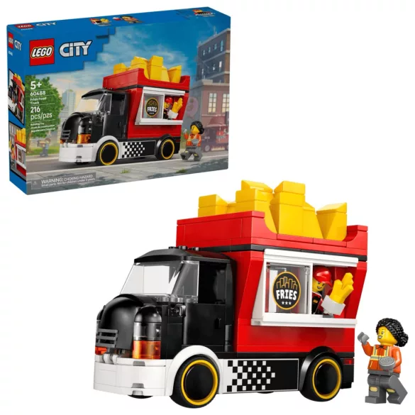 LEGO City Great Vehicles 60488 Sültkrumpli-árus büfékocsi