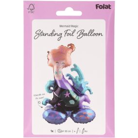 Sellő álló fólia lufi - 55 x 80 cm