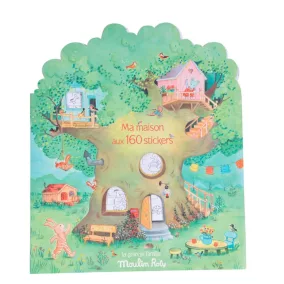 Moulin Roty Matricázó és színező album - Az én házam
