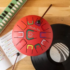   Moulin Roty - Vidámság - Játékhangszer - Nyelves dob, handpan