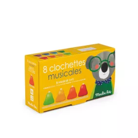   Moulin Roty - Vidámság - Játékhangszer - Csengettyűk - 8 db