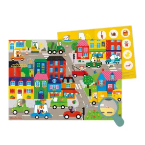 Moulin Roty - Vidámság - A városban puzzle - 48 db-os