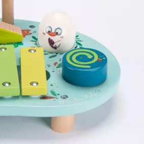   Moulin Roty - Dzsungel - Készségfejlesztő hangszeres asztalka