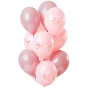 Elegant Lush Blush lufi - 33 cm - 12 db