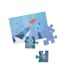 Moulin Roty - Pál polip kalandjai - sötétben világító, foszforeszkáló puzzle - A tenger alatt (24 db-os)
