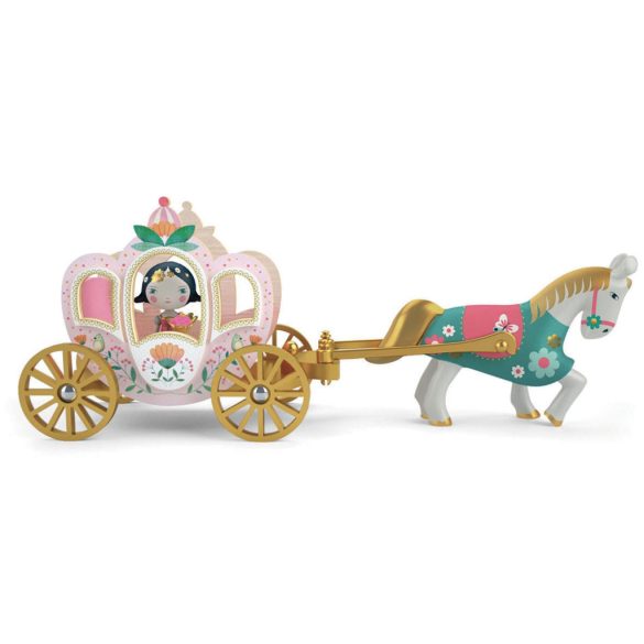 Mila hercegnő hintóval - Arty Toys - Djeco szerepjáték