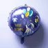 Happy Birthday űr mintás fólia lufi - 45 cm