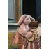 Moulin Roty - Artur és Lujzi - Plüss nyuszi - rózsaszín - 22 cm