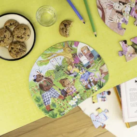   Moulin Roty - Aprócskák - Mini puzzle - kirakó (4x12 db-os) - Egy szép nap
