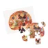 Moulin Roty - Aprócskák - Mini puzzle - kirakó (4x12 db-os) - Egy szép nap