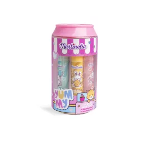 Martinelia Yummy ajakbalzsam trió fémdobozban