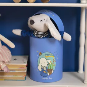   Moulin Roty - Pamacs és Pamut - Pamut kutya plüss díszdobozban 30 cm