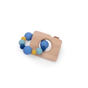   Moulin Roty - Pamacs és Pamut - Rágóka fa és szilikon - fényképezőgép