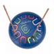 Moulin Roty - Pamacs és Pamut - Játékhangszer - Nyelves dob, handpan - nagy (24 cm)