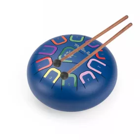   Moulin Roty - Pamacs és Pamut - Játékhangszer - Nyelves dob, handpan - nagy (24 cm)