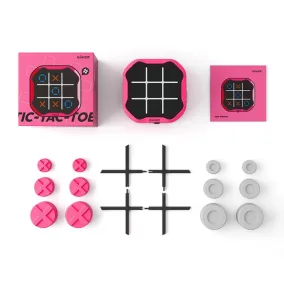   GiiKER Tic Tac Toe interaktív amőba - Okos logikai játék - Pink