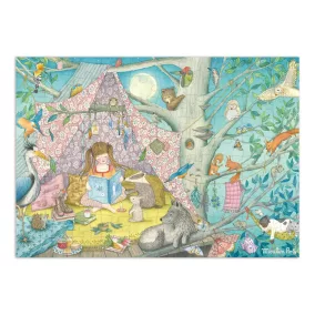 Moulin Roty - Titkos búvóhely puzzle - kirakó 100 db-os