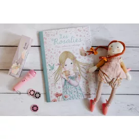 Moulin Roty - Rózsababák - Színező füzet - 36 oldalas