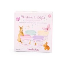 Moulin Roty - Tégelyes ujjfesték - Pasztell