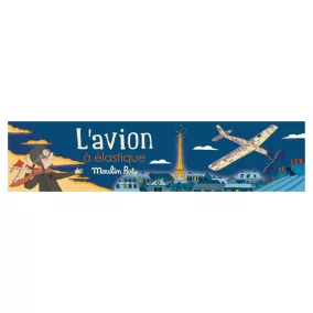 Moulin Roty - Apró csodák - Rugalmas fa repülő - kék