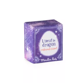   Moulin Roty - Apró csodák - Pattogós sárkány tojás labda díszdobozban - lila