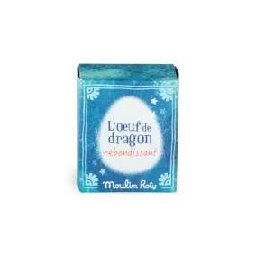   Moulin Roty - Apró csodák - Pattogós sárkány tojás labda díszdobozban - kék