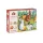 Moulin Roty - Kiskertem - Állatos puzzle - kirakó (4x12 db-os)