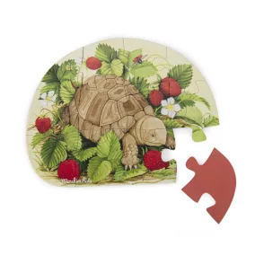   Moulin Roty - Kiskertem - Állatos puzzle - kirakó (4x12 db-os)