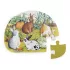 Moulin Roty - Kiskertem - Állatos puzzle - kirakó (4x12 db-os)
