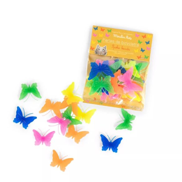 Moulin Roty - Dísz küllőre, gyerek biciklihez - Pillangó