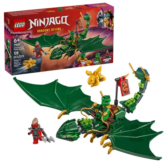 LEGO Ninjago 71829 Lloyd zöld, erdei sárkánya