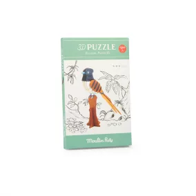 Moulin Roty - A világ körül - 3D puzzle, kirakó - madár