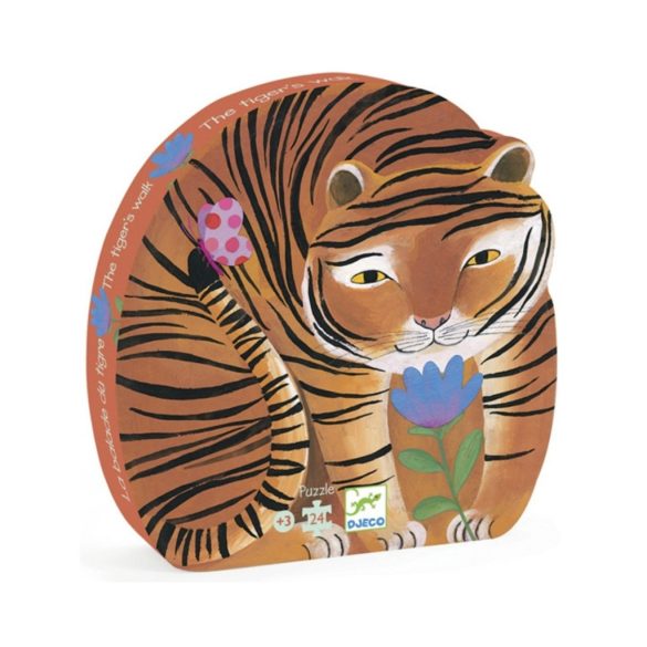 A tigris sétája - Formadobozos puzzle