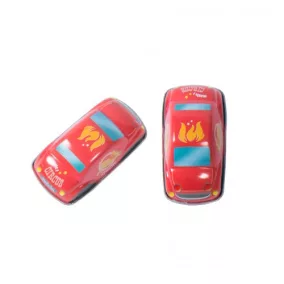 Moulin Roty Lendkerekes fém kisautó - Piros