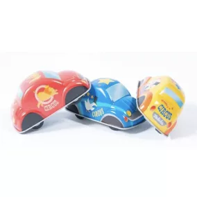 Moulin Roty Lendkerekes fém kisautó - Piros