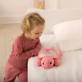 Cloud B zenélő projektoros éjjeli fény - teknős pink