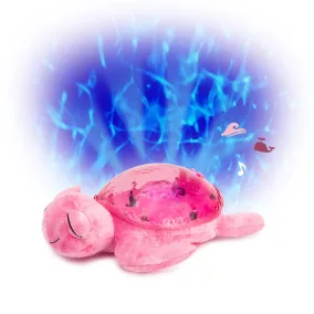   Cloud B zenélő projektoros éjjeli fény fehér zajjal - teknős pink