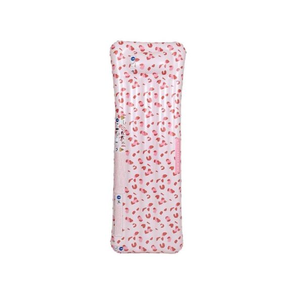 Swim Essentials matrac - old pink Leopard 177 cm