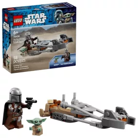   LEGO Star Wars TM 75436 A Mandalóri és Grogu speeder bike-ja