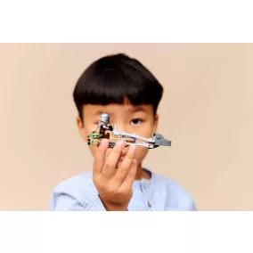   LEGO Star Wars TM 75436 A Mandalóri és Grogu speeder bike-ja