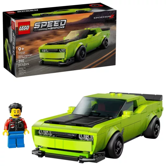 LEGO Speed Champions 77237 Dodge Challenger SRT Hellcat sportautó