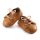 Barna játékbaba cipő 30-34 cm-es babához - Djeco Pomea kollekció