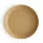 Lekerekített lapostányér - mustársárga