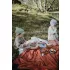 Lekerekített lapostányér - mustársárga