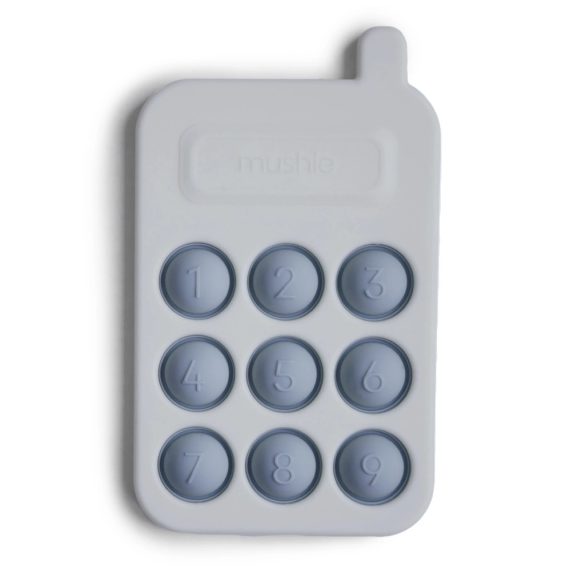 Mushie pukkasztós játék telefon - szellő