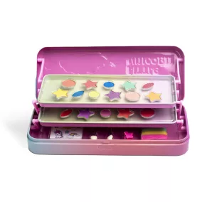   Martinelia Little Unicorn fémdobozos sminkkészlet - 3 szintes