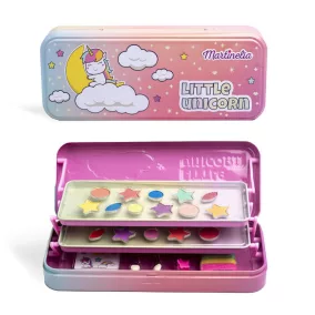   Martinelia Little Unicorn fémdobozos sminkkészlet - 3 szintes
