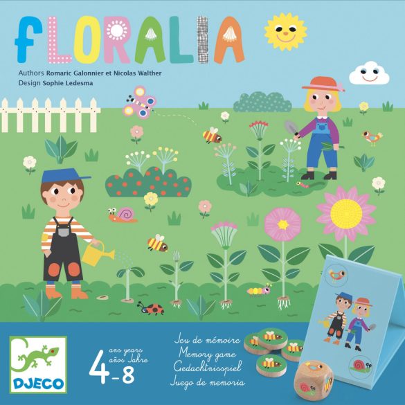 Floralia Növényvilág - Djeco kertészkedő társasjáték