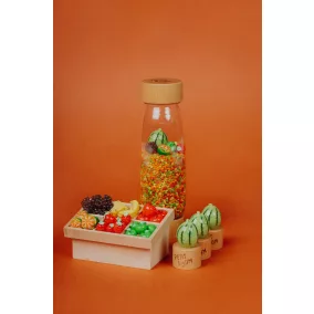 Petit Boum szenzoros játék - Learn Bottle - Gyümölcsök
